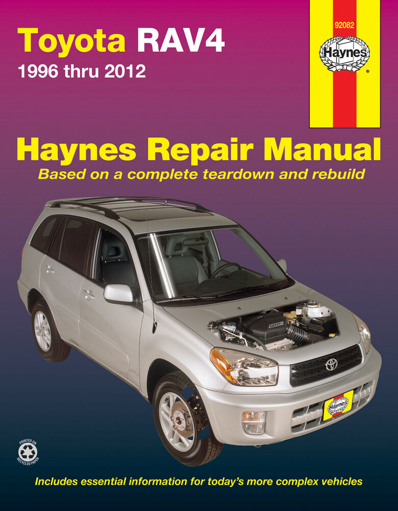 Toyota Rav4 1996 Manual Download